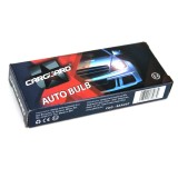 Bec Auto T6.5 12V 1.7W Carguard W2x4.6d Alb, Set 10 Bucati