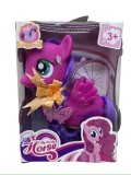 Figurina ponei cu fundita sunete si lumini