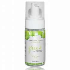 Spumă de curățare - Intimate Earth Green Tea Toycleaner Foam 100 ml