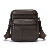 Geanta barbati, BUSY LDY&amp;GTM&reg; Ancorn, piele naturala, compartimente multiple, de mana, maro