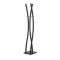 Cuier metalic HM W50, cu 9 agatatori, tip pom, robust, negru