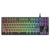 Tastatura Trust GXT 833 Thado TKL, neagra, Cu fir, USB