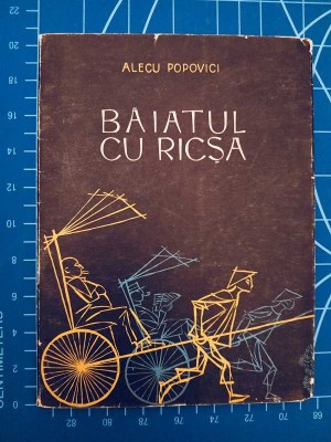 Băiatul cu ricșa - Alecu Popovici / cu ilustrații / 1962 foto
