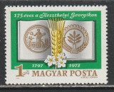 Ungaria 1972 -A 175-a Aniversare a Academiei Agricole 1v MNH, Nestampilat