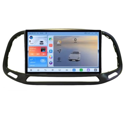 Navigatie Fiat Doblo 2015-2018 C-DOBLO15 Android 8 Core 2.2 Ghz 8+128 Qled 1K ADAS 4G LTE GPS 360 KIT-DOBLO15+EDT-E409V3 CarStore Technology foto