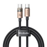 Mcdodo Cablu C la C Fast 1.2m, 100W gold
