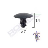 CLIPS TAPITERIE PENTRU FIAT/ LANCIA/ALFA ROMEO SET 10 BUC 61507