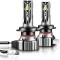 Set 2 becuri auto LED E2 H7. 100W, 15000Lm, 6000K, 12V