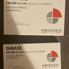 Vitamina D3 Dibase/Abiogen 100.000ui și 300.000ui