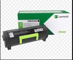 Toner lexmark 51b2h00 black 8.5 k ms417dn ms517dn ms617dnmx617de mx517de foto