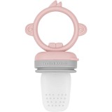 Minikoioi Feeder Teether Pinky Pink/ Powder Grey suzetă pentru alimentare Pinky Pink/Powder Grey 1 buc