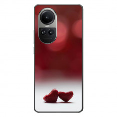 Husa compatibila cu Oppo Reno10 5G Silicon Gel Tpu Model Little Hearts