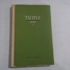 OPERE I - P. CORNELIUS TACITUS