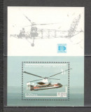 Cambodgea.1987 Expozitia filatelica HAFNIA:Helicoptere-Bl. MC.693, Nestampilat