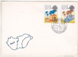 bnk fil Ungaria - plic ocazional Balatonaliga 1989