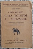 L'idee de bien chez Tolstoi et Nietzsche - Leon Chestov// 1925