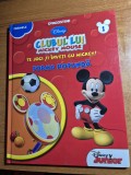 carte pentru copii - clubul lui mickey mouse - forma rotunda - din anul 2013