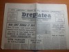 Ziar Dreptatea 6 Martie 1991 - Casa Poporului Recorduri - Editie Bucuresti