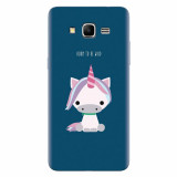 Husa silicon pentru Samsung Grand Prime, Horn To Be Wild Cute Unicorn