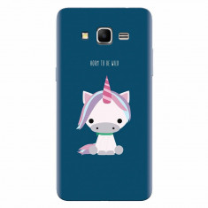 Husa silicon pentru Samsung Grand Prime, Horn To Be Wild Cute Unicorn