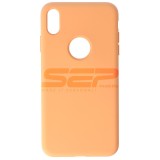 Husa Silicon Coral iPhone XS Max - High Copy, Protectie Premium