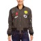 B465-181 Jacheta retro cu stickere colorate