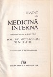 Coordonator Iulian Mincu - Tratat de medicina interna. Boli de metabolism si