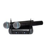 Cumpara ieftin Set 2 Microfoane profesionale wireless Semtoni PGX88 cu receiver inclus
