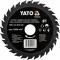 Disc circular raspel pentru lemn 125x5x22.2 mm tip 1 YATO