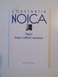 PAGINI DESPRE SUFLETUL ROMANESC de CONSTANTIN NOICA , 2012