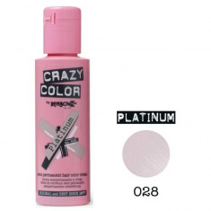 Vopsea par semi-permanenta Profesionala CRAZY COLORS 002271-1 Alb Platinat foto