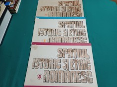 SPAȚIUL ISTORIC ȘI ETNIC ROM&Acirc;NESC * 3 VOL / 1992 *02