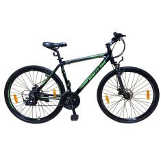 Bicicleta hibrida 700c, de munte si oras, cadru 18 inch aluminiu, 21 viteze