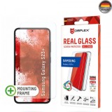 Folie de protectie Ecran Displex Premium pentru Samsung Galaxy S23S916, Sticla Securizata, Full Glue