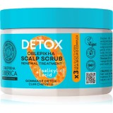 Natura Siberica Oblepikha Siberica peeling cu efect detoxifiant pentru toate tipurile de par 300 ml