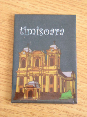D1 - Magnet frigider - tematica turism - Timisoara - Romania 16 foto