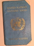 Pasaport ONU anii 70 diplomat roman