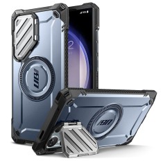 Husa Samsung Galaxy S24 Ultra Supcase Unicorn Beetle XT MagSafe, bleu foto