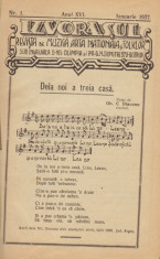 Izvorasul - Revista de muzica, arta nationala si folclor (Ianuarie 1937 - Decembrie 1938) foto