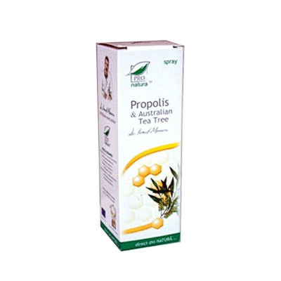 Propolis si Australian Tea Tree Spray 50ml Medica foto