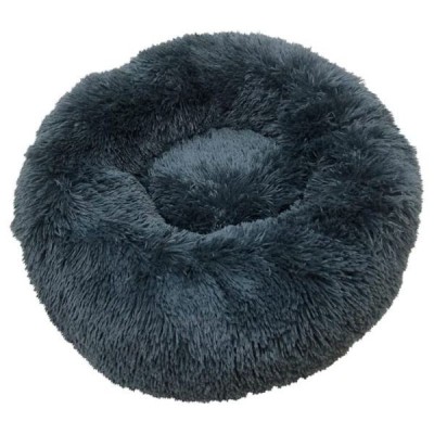 Pat Rotund din Plus, Imblanit, Suprafata Antiaderenta, Materiale Soft, Diametru 40 cm, Marimea S, Gri foto