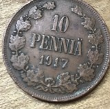 MNDSTR053 Finlanda 10 pennia 1917