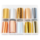Set Folii Transfer LUXORISE Sunshine Holo, 10 buc