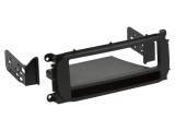 Cadru radio 1 DIN negru pentru Chrysler, Dodge, Jeep, Plymouth