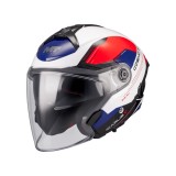 Cumpara ieftin Casca open face motociclete MT Cosmo SV Icarus A5 rosu lucios (ochelari soare integrati) &ndash; tip viziera: MT-V-37 XL (61/62cm)