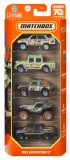 Set 5 Masinute metalice - MBX Adventure II | Mattel