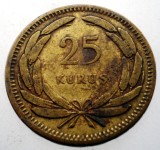 2.344 TURCIA 25 KURUS 1956, Europa, Alama
