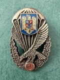 Insigna parasutist militar Romania dupa 2000 clasa 3