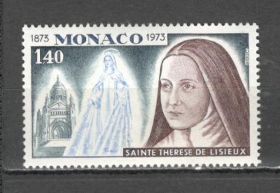 Monaco.1973 100 ani nastere Sf.Theresa din Lisieux SM.570 foto
