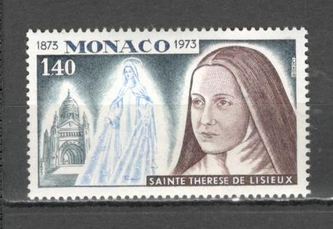 Monaco.1973 100 ani nastere Sf.Theresa din Lisieux SM.570
